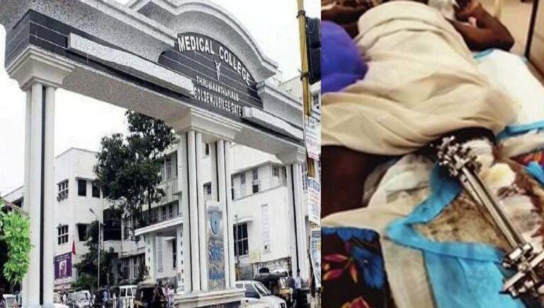 തിരുവനന്തപുരം മെഡിക്കല്‍ കോളജില്‍ ശസ്ത്രക്രിയ കഴിഞ്ഞ മധ്യവയസ്‌കന്റെ കാല്‍ പുഴുവരിച്ച നിലയില്‍