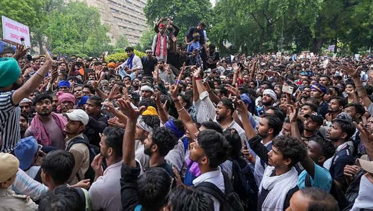 ധർമേന്ദ്ര പ്രധാൻ രാജിവയ്ക്കുന്നത് വരെ സമരം തുടരും : സിജെപി