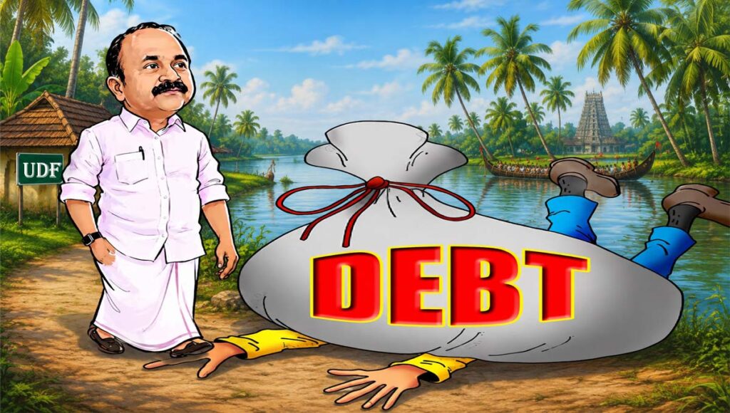 കുറ്റം പറഞ്ഞു പക്ഷേ കുറവില്ല : രണ്ട് മാസത്തിനിടെ10,400 കോടി രൂപ വായ്പയെടുത്ത് യുഡിഎഫ് സർക്കാർ