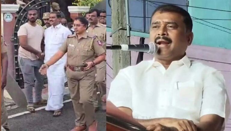 തമിഴ്‌നാട് മുഖ്യമന്ത്രി വിജയിക്കെതിരെ ഭീഷണി; ഡിഎംകെ എംഎല്‍എയെ അറസ്റ്റിൽ