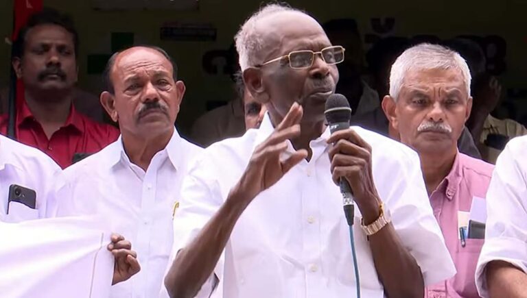 പൊലീസ് ഞങ്ങള്‍ക്ക് പുല്ലാ… മര്യാദയ്ക്ക് അല്ലെങ്കില്‍ ഫോറസ്റ്റുകാര്‍ വഴിയേ നടക്കില്ല; മുന്നറിയിപ്പുമായി എംഎം മണി