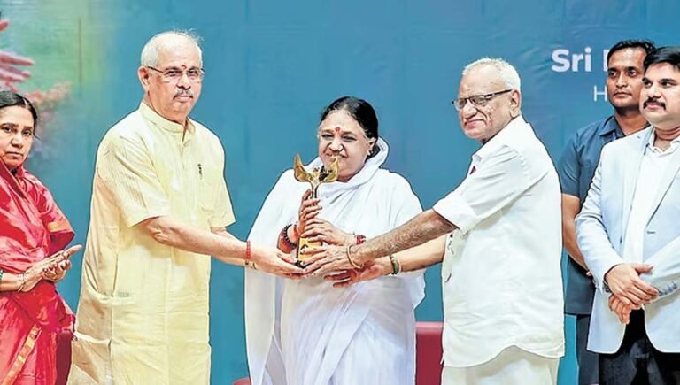 ഡോ എപിജെ അബ്ദുല്‍ കലാം ഇന്റര്‍നാഷനല്‍ ഫൗണ്ടേഷന്‍ ‘ജനനി അവാര്‍ഡ്’ 2026 മാതാ അമൃതാനന്ദമയിക്ക്